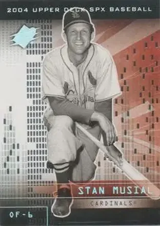 2004 SPx #108 - Stan Musial - St. Louis Cardinals