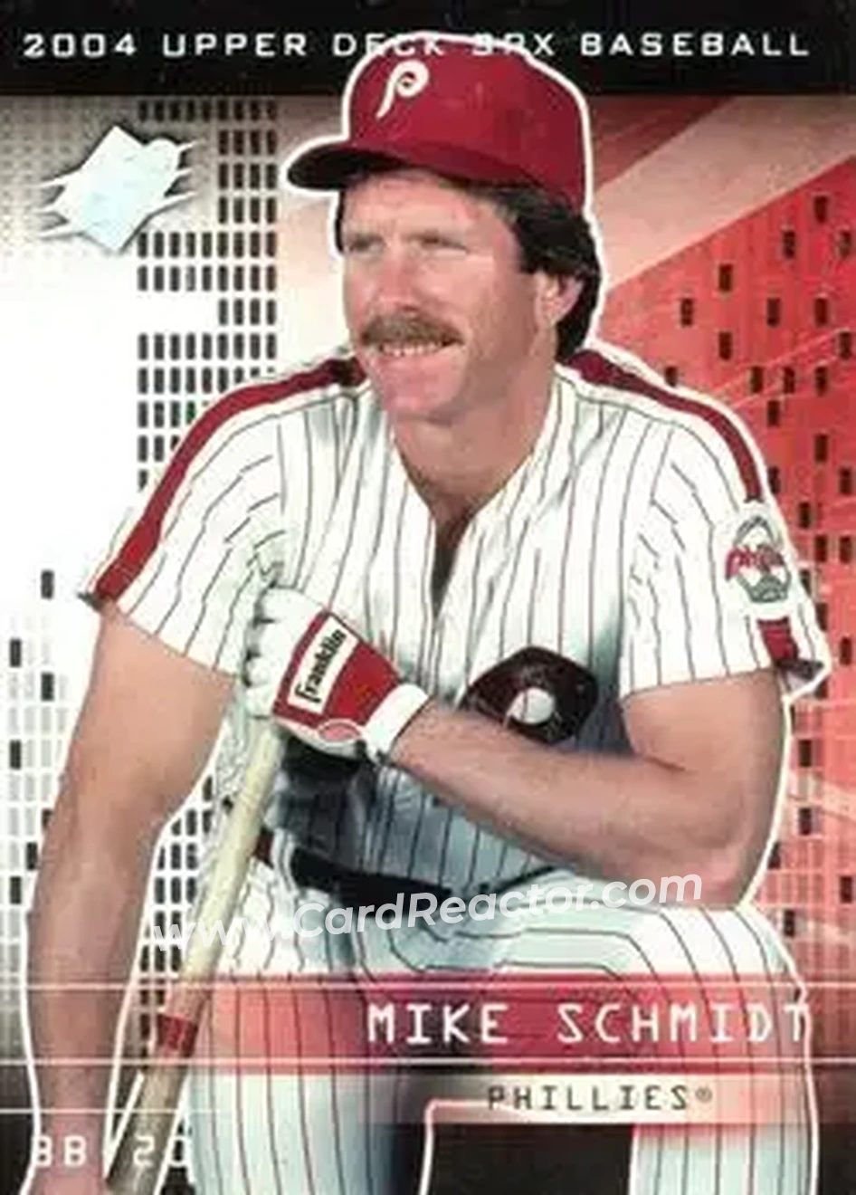 2004 SPx #110 - Mike Schmidt - Philadelphia Phillies - Front