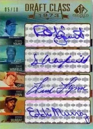 Draft Class Quad Autographs