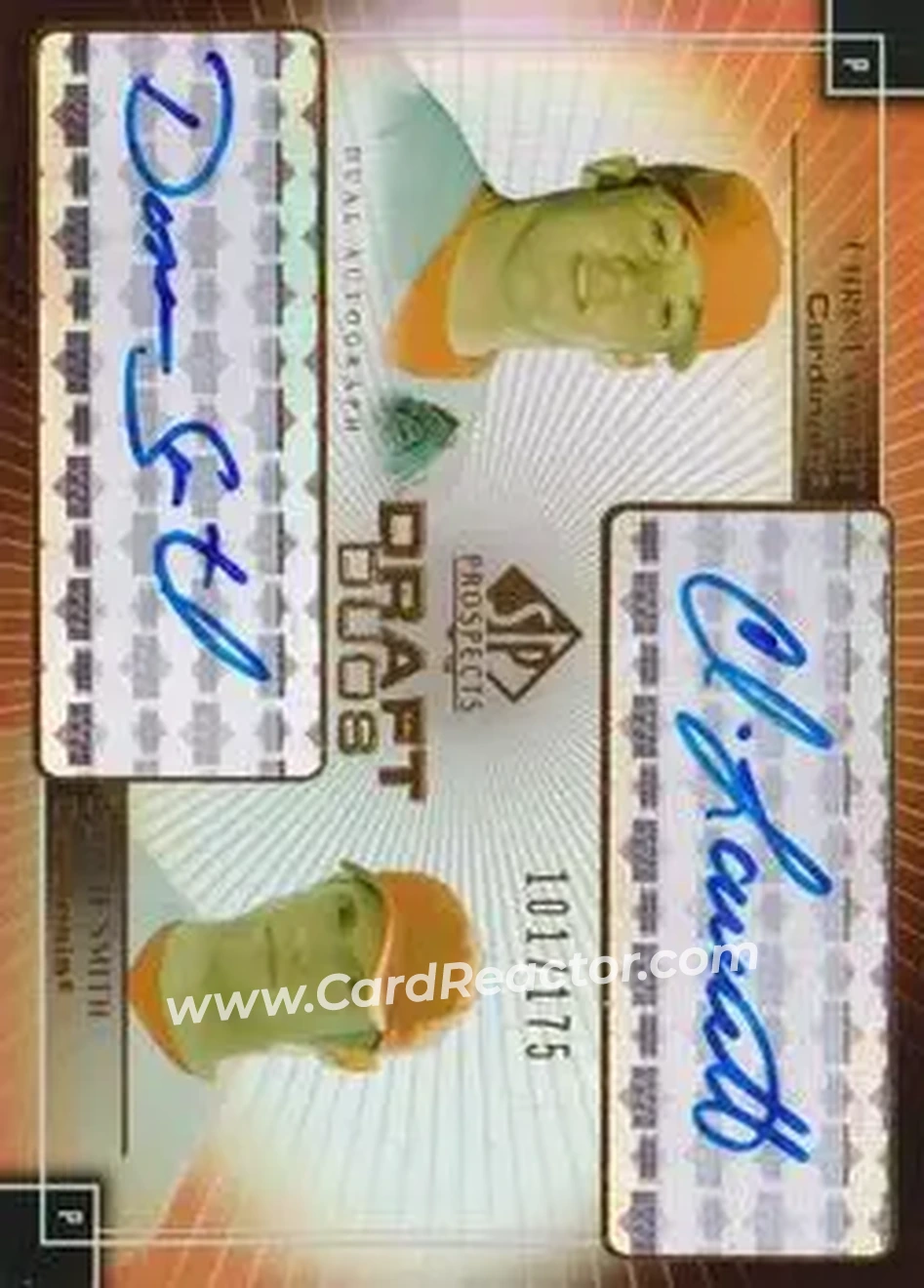 2004 SP Prospects - Draft Duos Dual Autographs #DD-LS - Chris Lambert - Donnie Smith - St. Louis Cardinals - Front