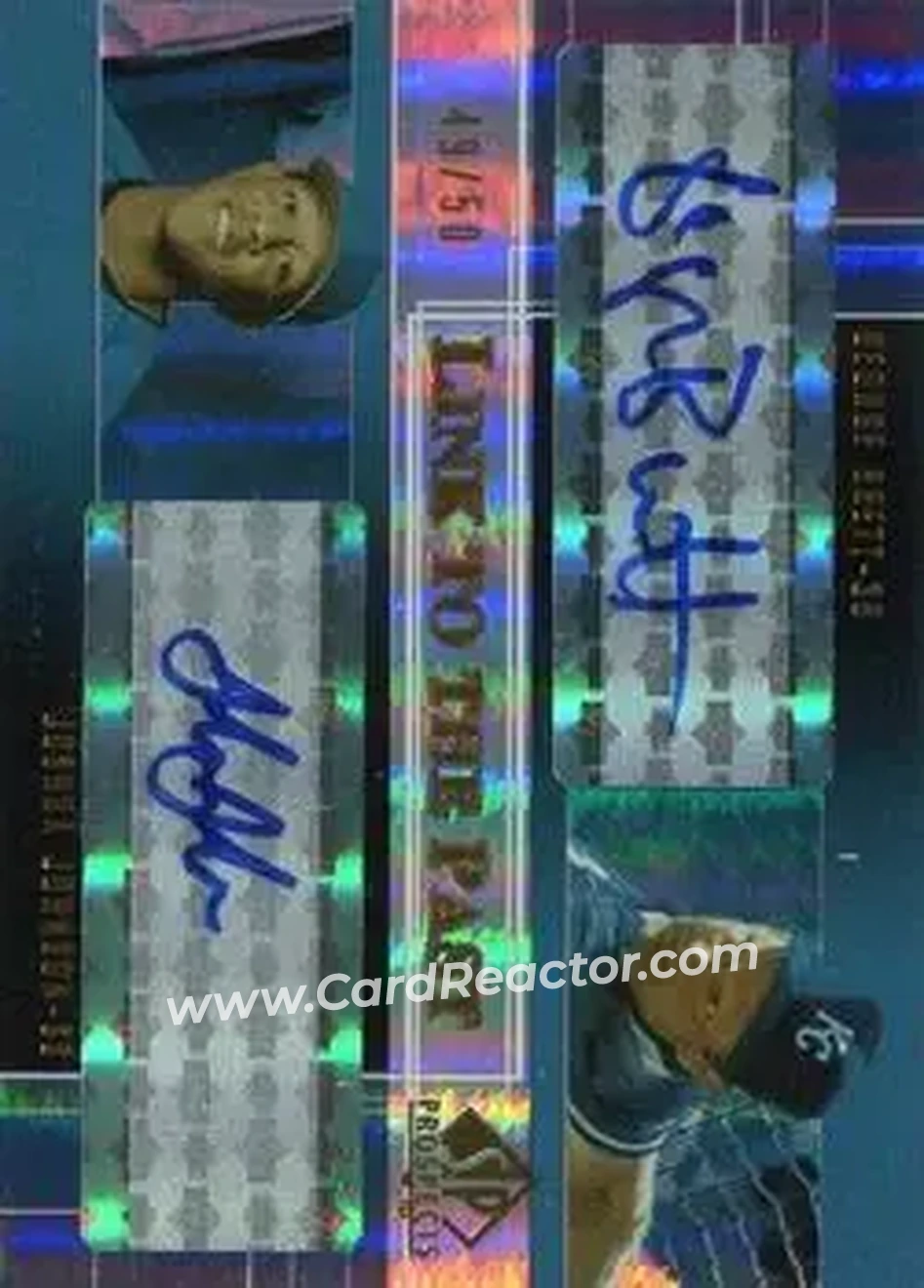 2004 SP Prospects - Link to the Past Dual Autographs #LP-BJ - George Brett - Joshua Johnson - Kansas City Royals - Front