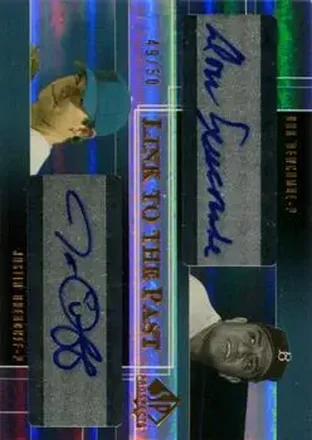 2004 SP Prospects - Link to the Past Dual Autographs #LP-NO - Don Newcombe - Justin Orenduff - Los Angeles Dodgers