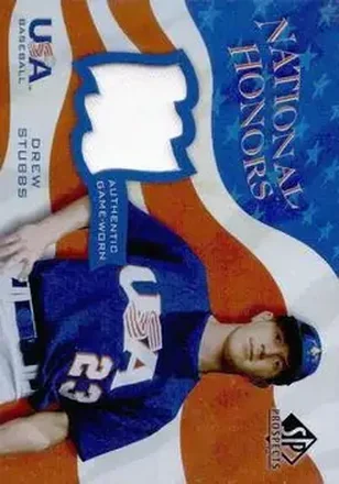 2004 SP Prospects - National Honors USA Jersey #NH-DS - Drew Stubbs - USA