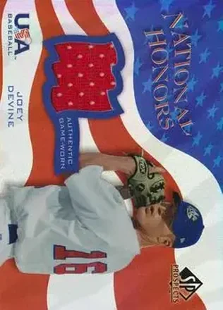 2004 SP Prospects - National Honors USA Jersey #NH-JD - Joey Devine - USA