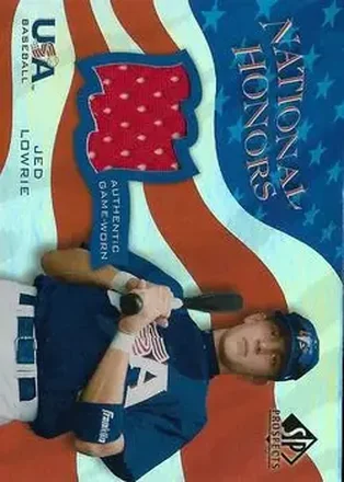 2004 SP Prospects - National Honors USA Jersey #NH-JL - Jed Lowrie - USA