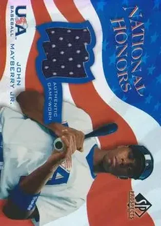 2004 SP Prospects - National Honors USA Jersey #NH-JM - John Mayberry Jr. - USA