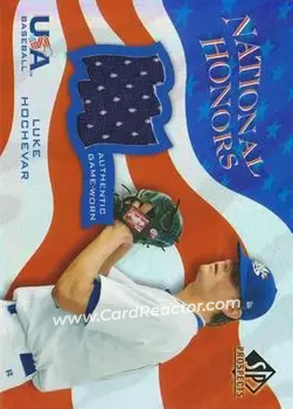 2004 SP Prospects - National Honors USA Jersey #NH-LH - Luke Hochevar - USA - Front