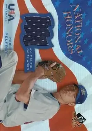 2004 SP Prospects - National Honors USA Jersey #NH-MP - Mike Pelfrey - USA