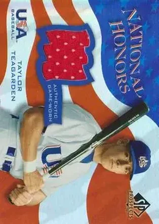 2004 SP Prospects - National Honors USA Jersey #NH-TE - Taylor Teagarden - USA