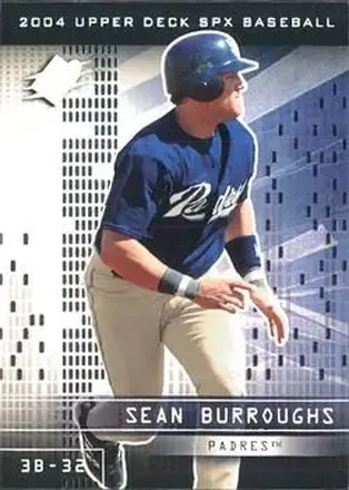 2004 SPx #19 Sean Burroughs