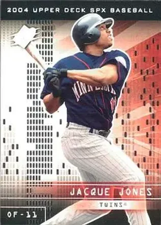 2004 SPx #37 - Jacque Jones - Minnesota Twins
