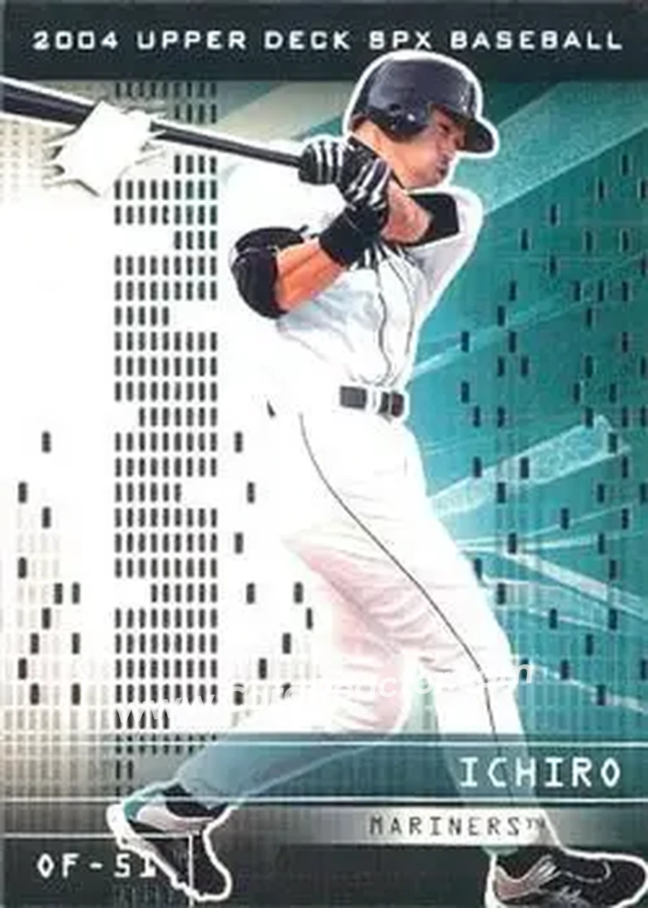 2004 SPx #41 - Ichiro - Seattle Mariners - Front 2004 SPx #41 - Ichiro - Seattle Mariners - Front