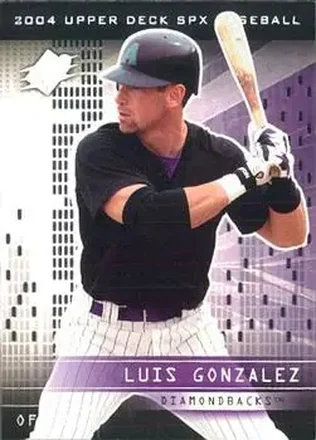 2004 SPx #79 - Luis Gonzalez - Arizona Diamondbacks