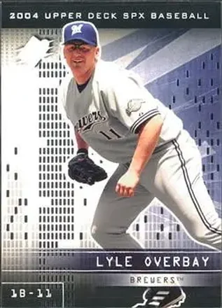 2004 SPx #88 - Lyle Overbay - Milwaukee Brewers