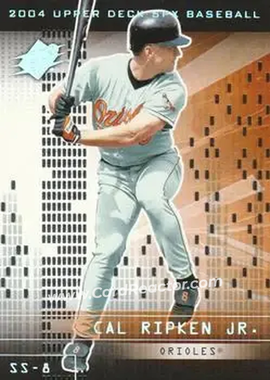 2004 SPx #102 - Cal Ripken - Baltimore Orioles - Front