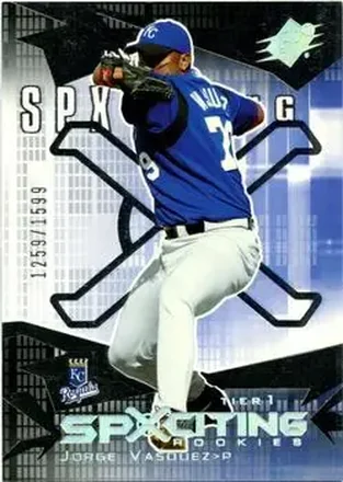 2004 SPx #122 - Jorge Vasquez - Kansas City Royals