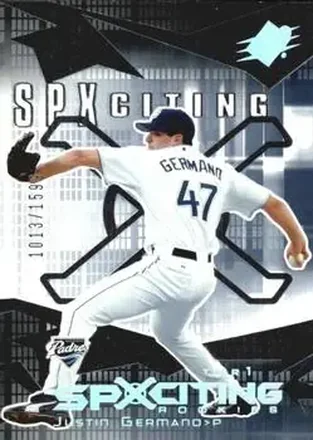 2004 SPx #126 - Justin Germano - San Diego Padres