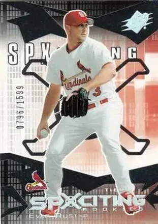 2004 SPx #132 Evan Rust