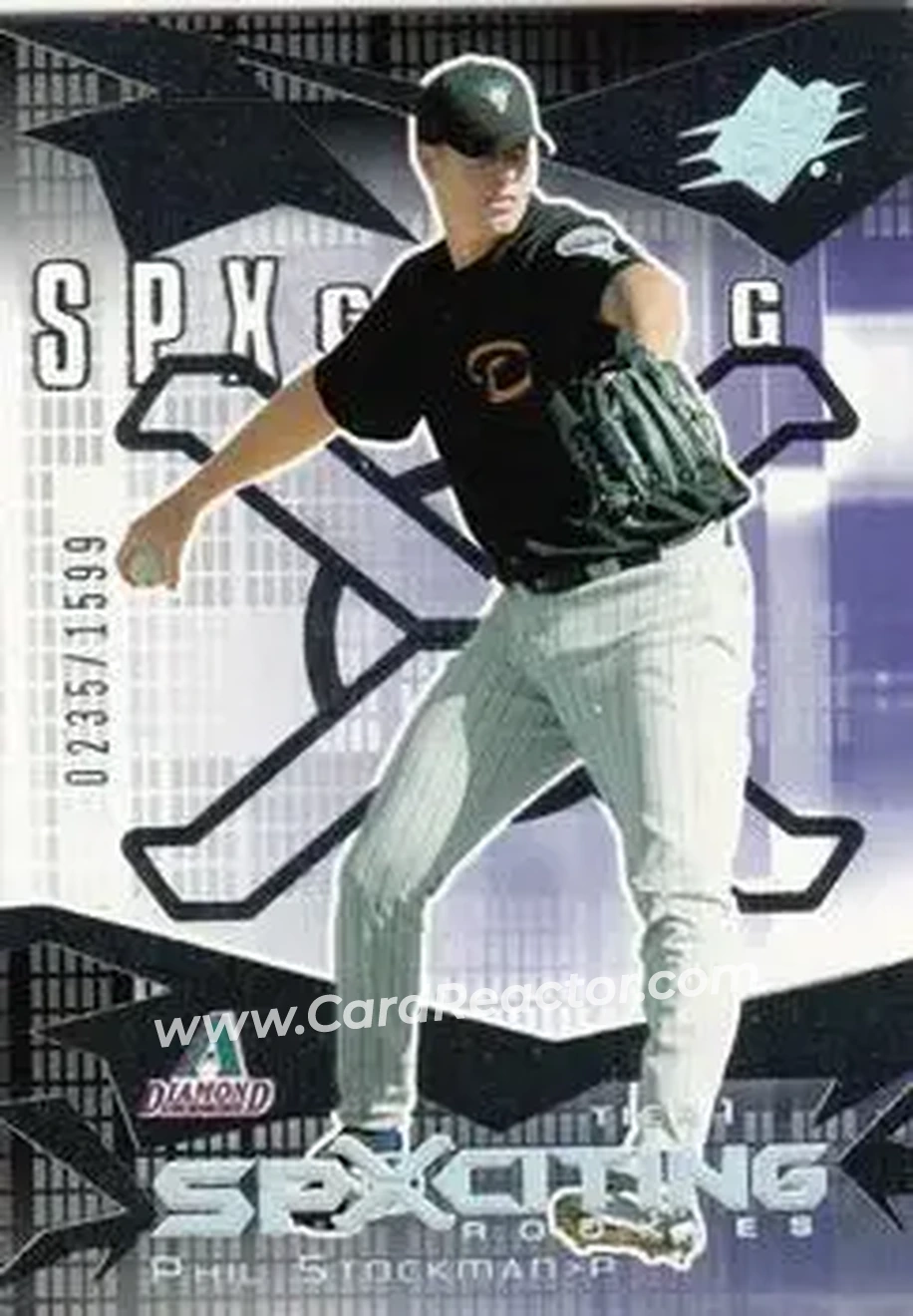 2004 SPx #136 - Phil Stockman - Arizona Diamondbacks - Front
