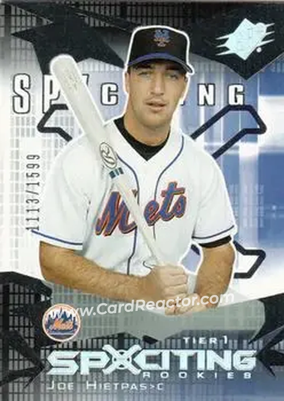 2004 SPx #140 - Joe Hietpas - New York Mets - Front 2004 SPx #140 - Joe Hietpas - New York Mets - Front