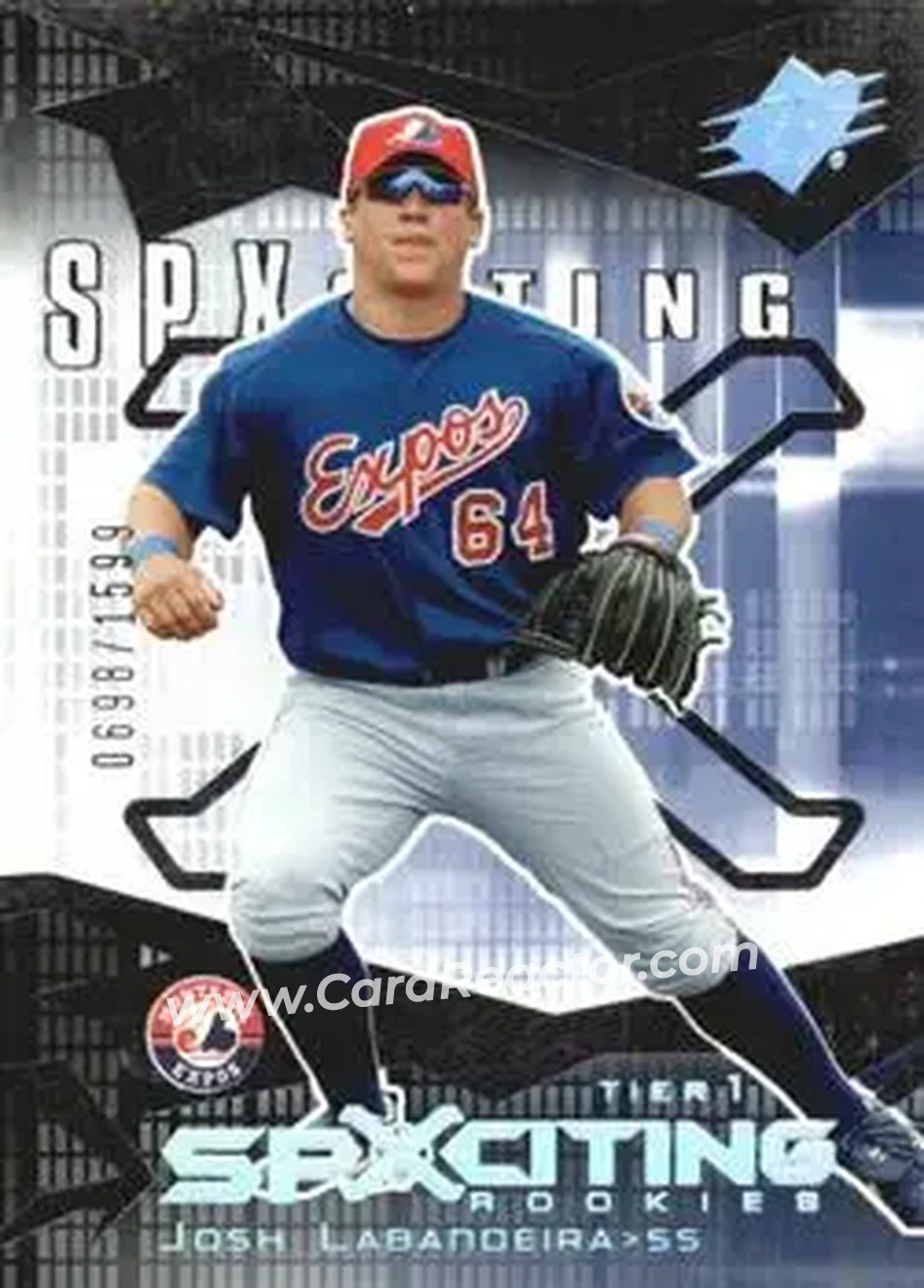 2004 SPx #141 - Josh Labandeira - Montreal Expos - Front