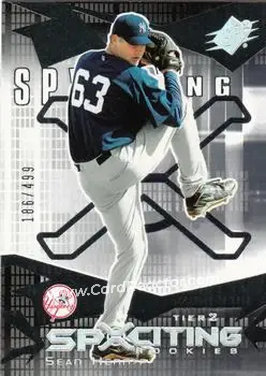 2004 SPx #153 - Sean Henn - New York Yankees - Front 2004 SPx #153 - Sean Henn - New York Yankees - Front