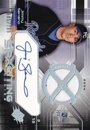 2004 SPx #162 - Jimmy Serrano - Kansas City Royals