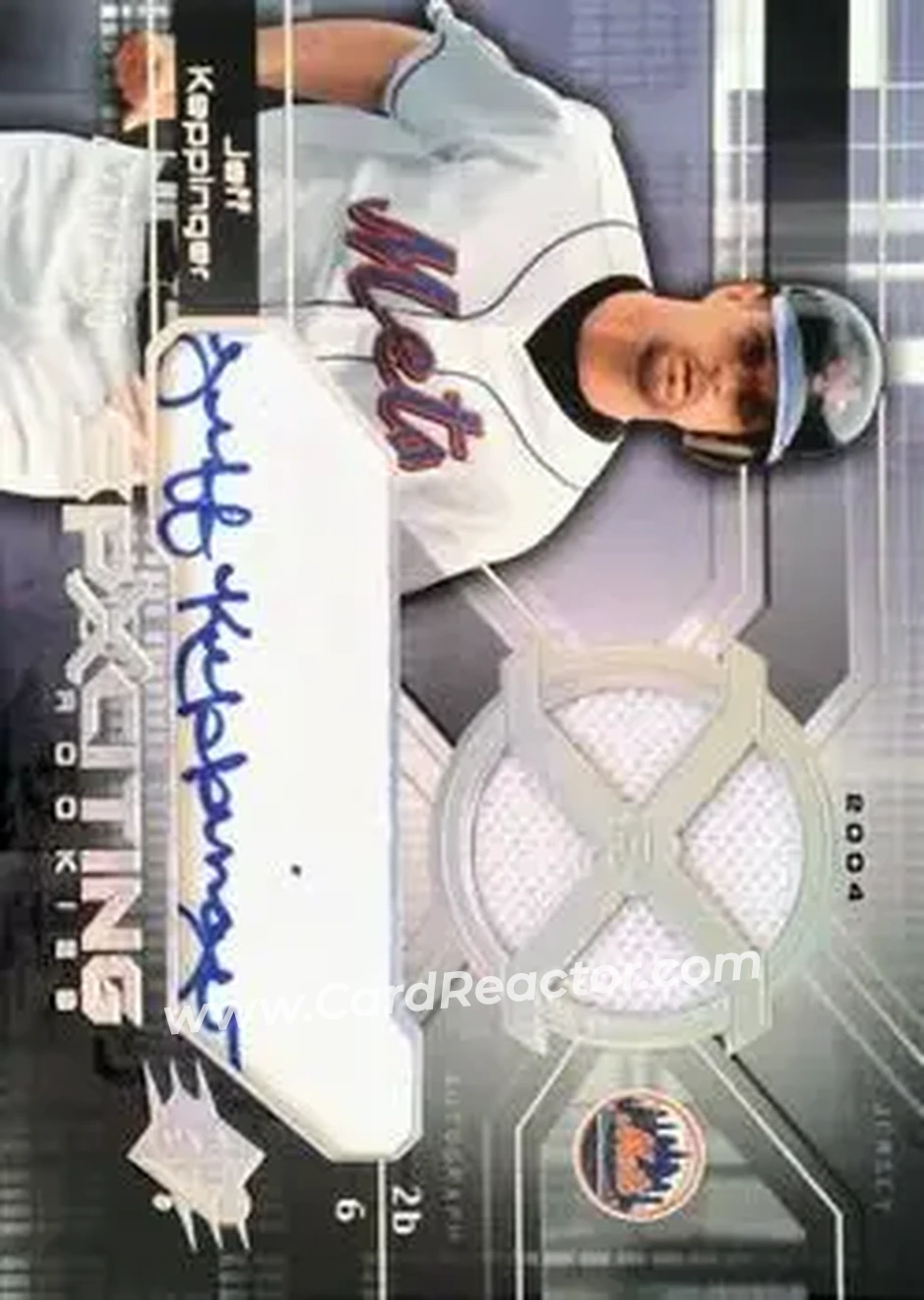 2004 SPx #163 - Jeff Keppinger - New York Mets - Front