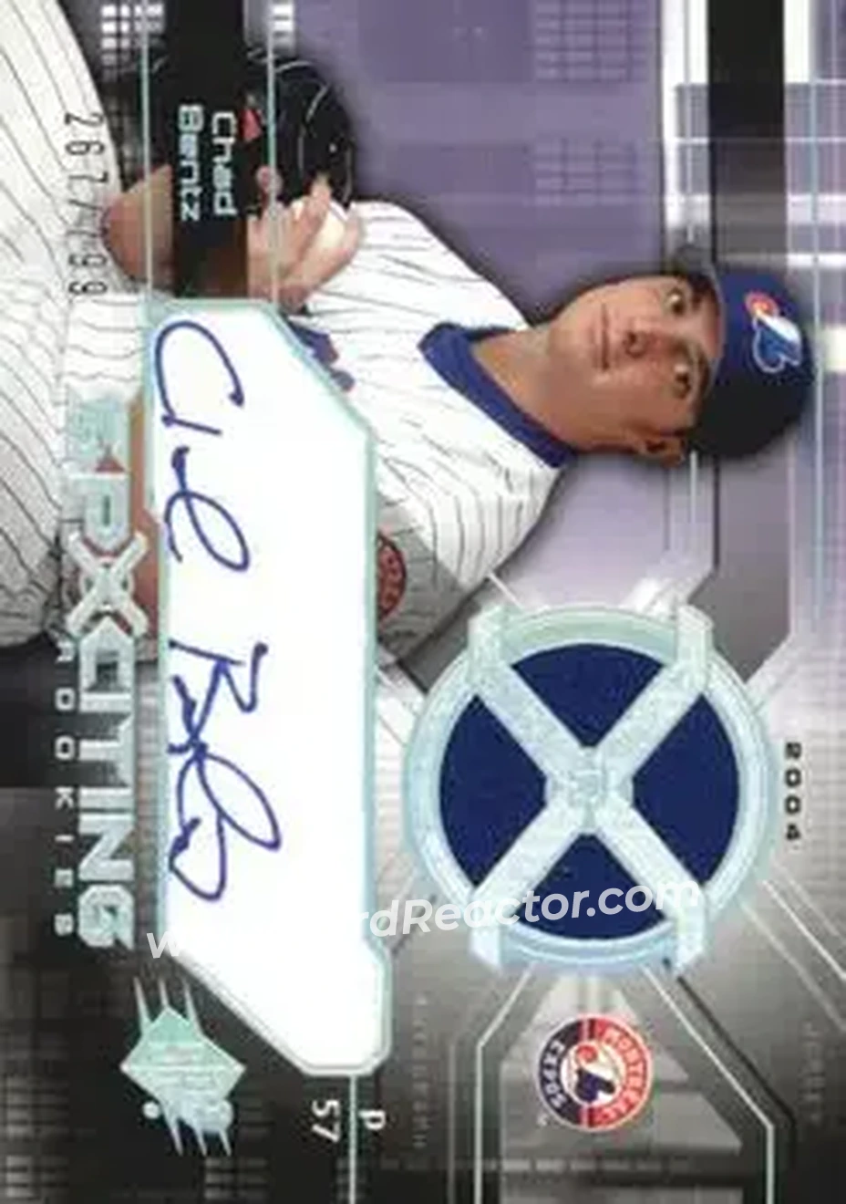 2004 SPx #166 - Chad Bentz - Montreal Expos - Front