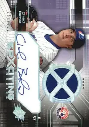2004 SPx #166 - Chad Bentz - Montreal Expos