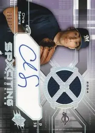2004 SPx #168 - Chris Saenz - Milwaukee Brewers