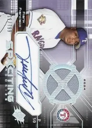 2004 SPx #169 - Frank Francisco - Texas Rangers