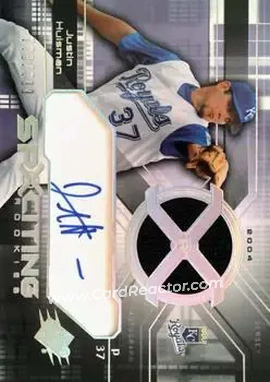 2004 SPx #183 - Justin Huisman - Kansas City Royals - Front