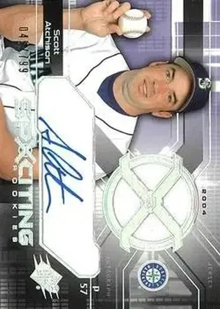 2004 SPx #186 - Scott Atchison - Seattle Mariners