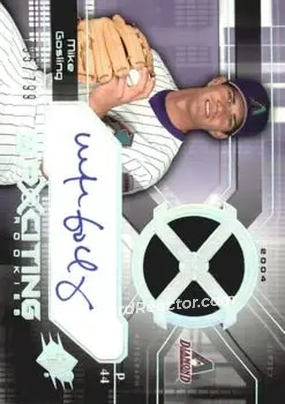 2004 SPx #191 - Mike Gosling - Arizona Diamondbacks - Front 2004 SPx #191 - Mike Gosling - Arizona Diamondbacks - Front