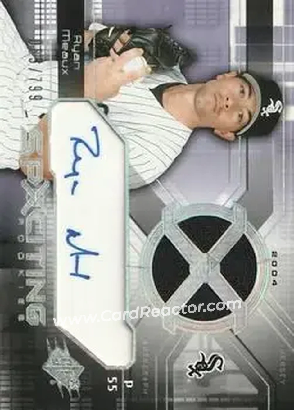 2004 SPx #195 - Ryan Meaux - Chicago White Sox - Front 2004 SPx #195 - Ryan Meaux - Chicago White Sox - Front