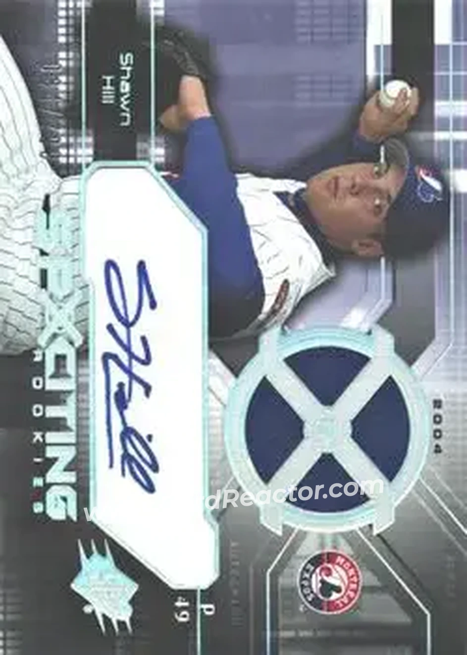 2004 SPx #198 - Shawn Hill - Montreal Expos - Front 2004 SPx #198 - Shawn Hill - Montreal Expos - Front
