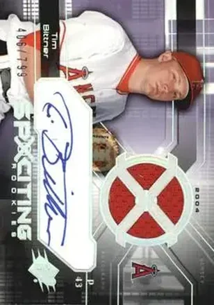 2004 SPx #201 - Tim Bittner - Anaheim Angels