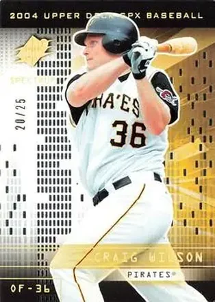 2004 SPx - Spectrum #5 - Craig Wilson - Pittsburgh Pirates