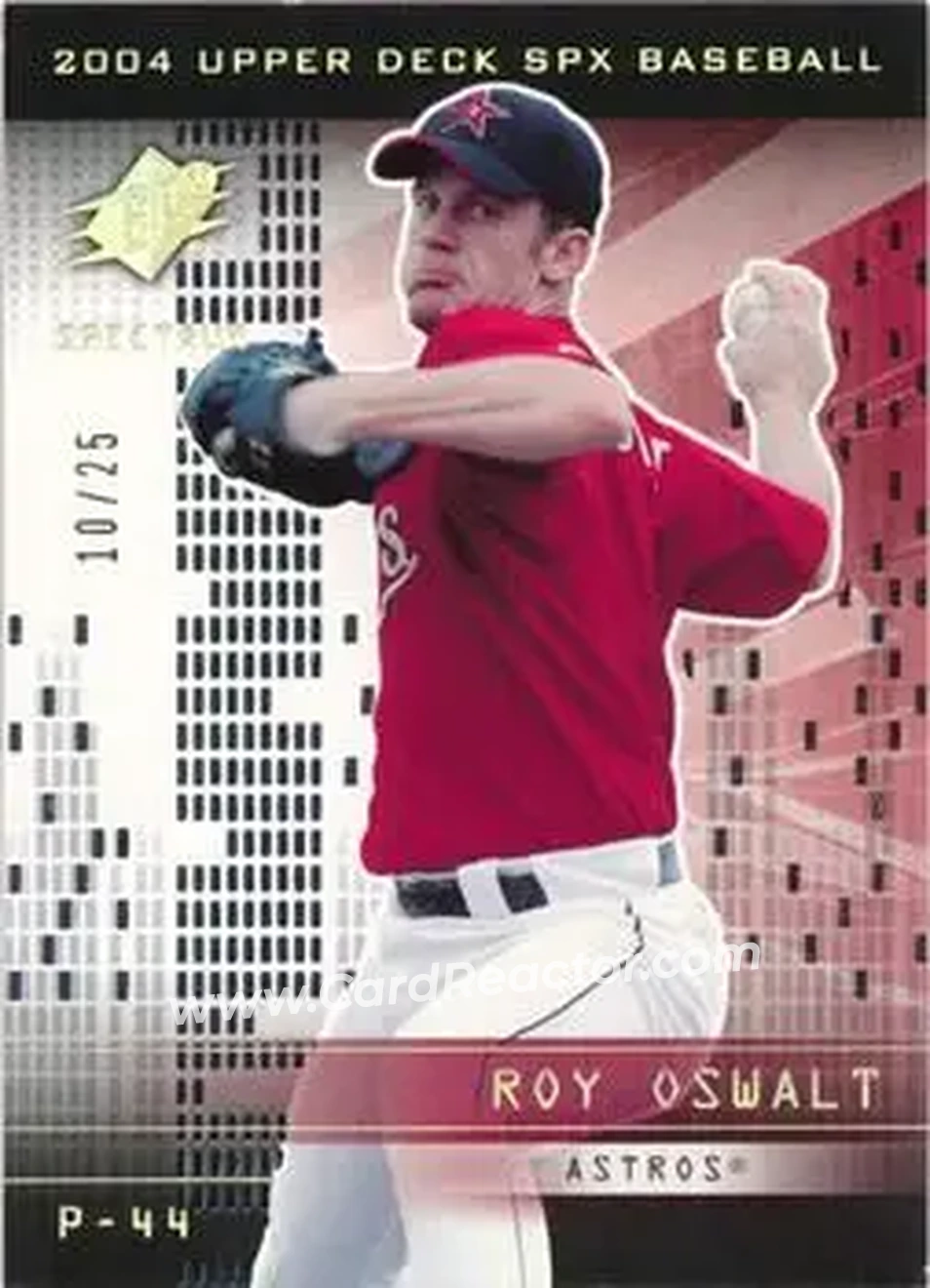 2004 SPx - Spectrum #16 - Roy Oswalt - Houston Astros - Front