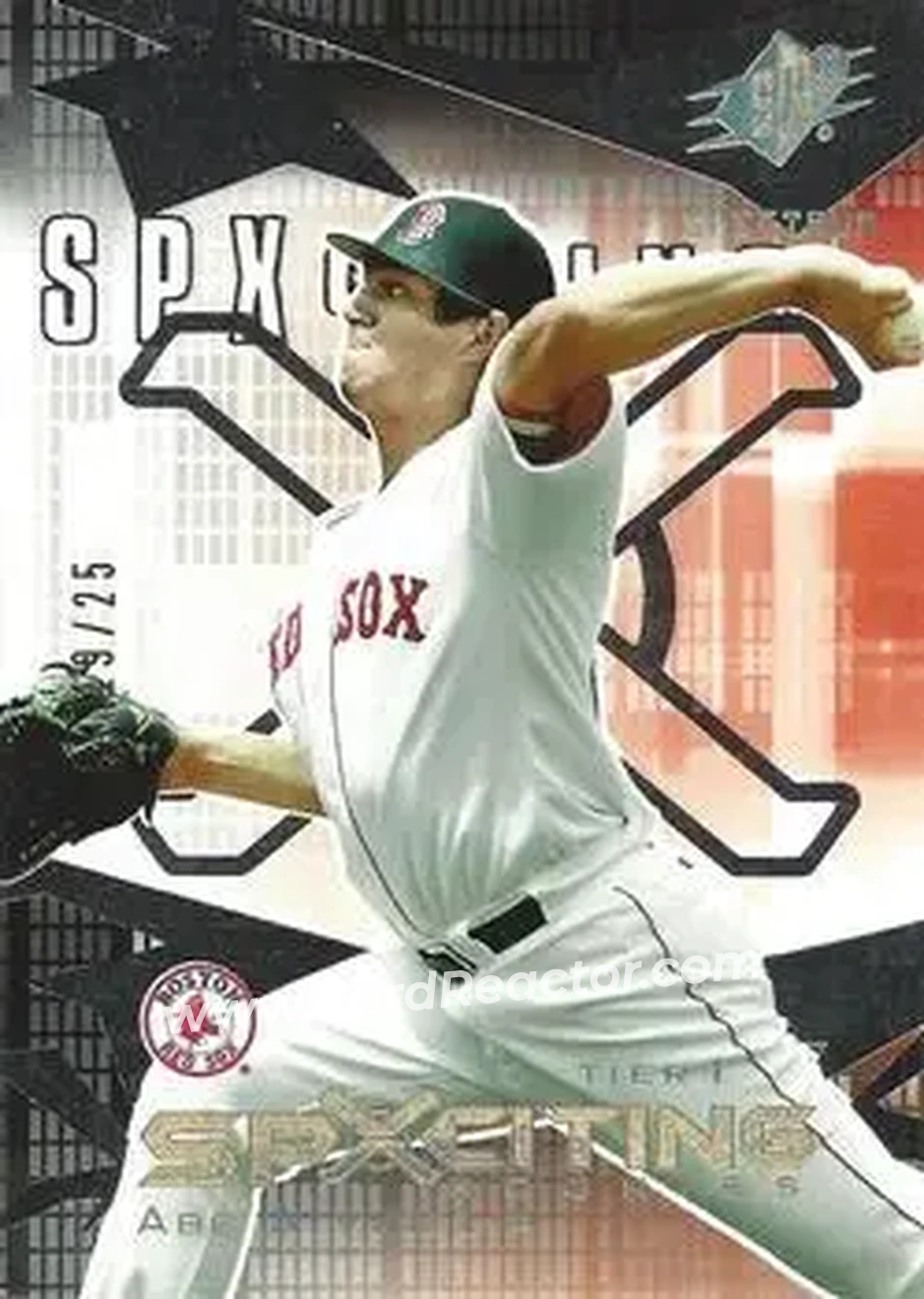 2004 SPx - Spectrum #145 - Abe Alvarez - Boston Red Sox - Front 2004 SPx - Spectrum #145 - Abe Alvarez - Boston Red Sox - Front