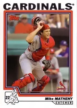 2004 Topps #6 Mike Matheny
