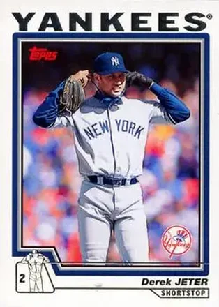 2004 Topps #20 - Derek Jeter - New York Yankees