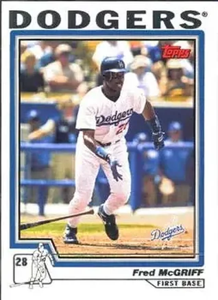 2004 Topps #28 Fred McGriff