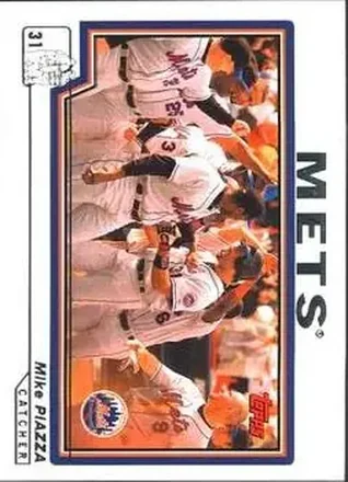 2004 Topps #31 - Mike Piazza - New York Mets