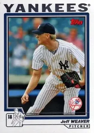 2004 Topps #33 - Jeff Weaver - New York Yankees