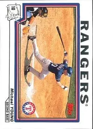 2004 Topps #41 - Michael Young - Texas Rangers