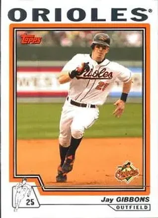 2004 Topps #46 - Jay Gibbons - Baltimore Orioles