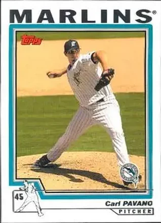 2004 Topps #48 - Carl Pavano - Florida Marlins