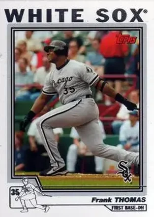 2004 Topps #49 - Frank Thomas - Chicago White Sox